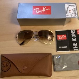 Ray-Ban Aviator Classic 3025 sunglasses, NWT